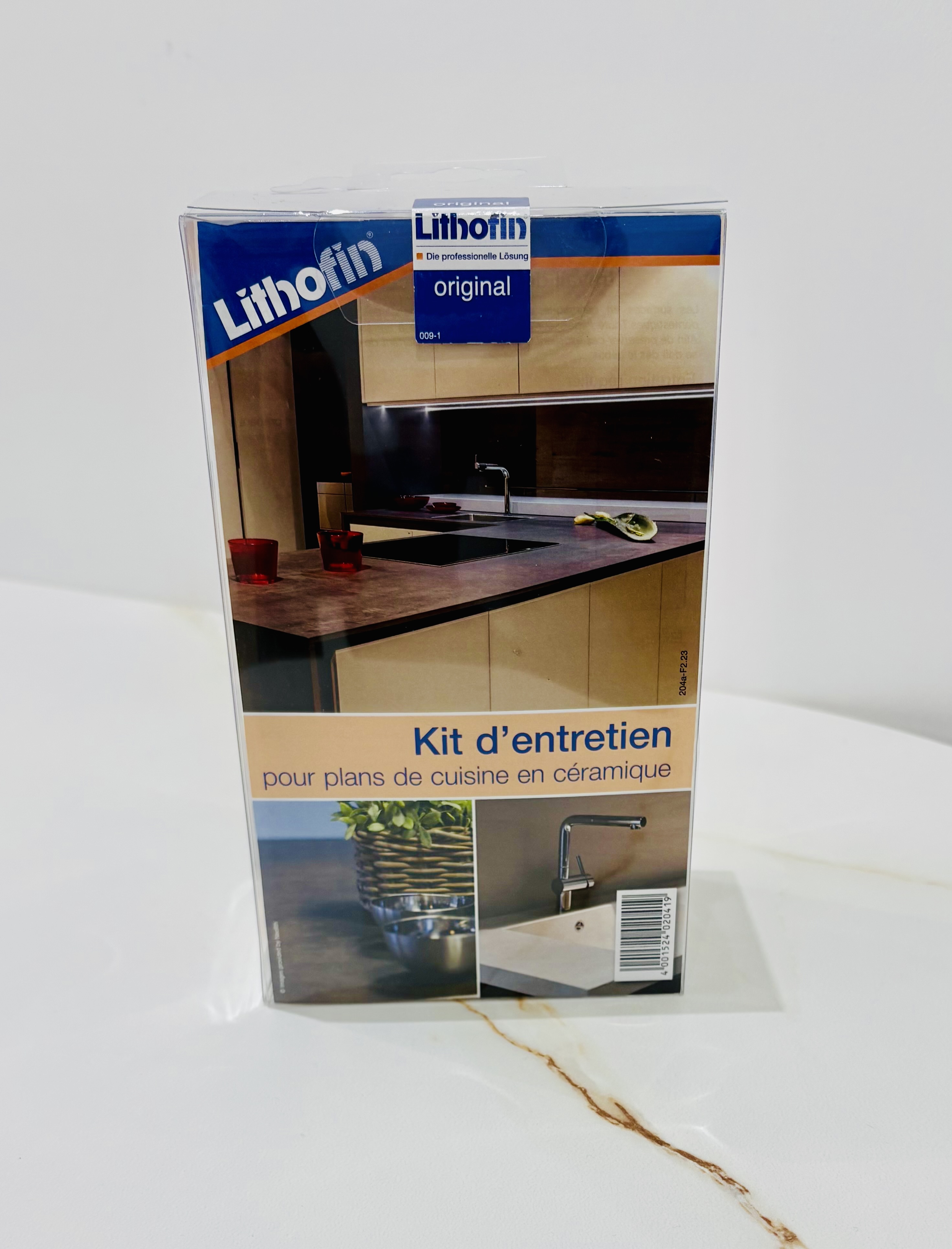 Kit d'entretien pour plans de cuisine en céramique