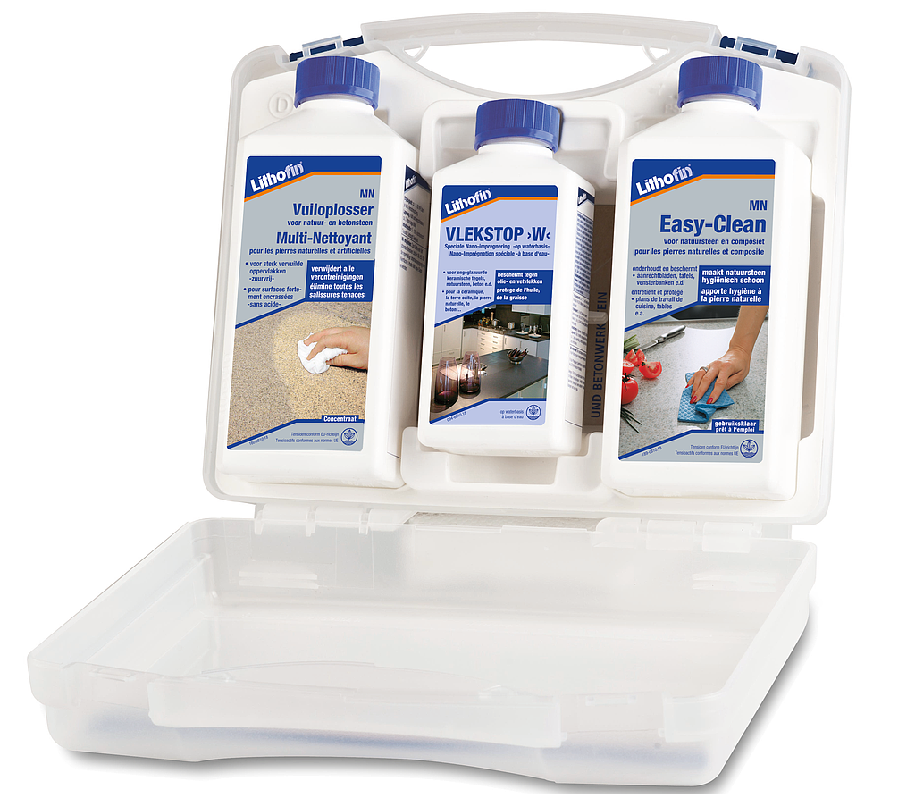 Kit d'entretien pour pierre naturelle